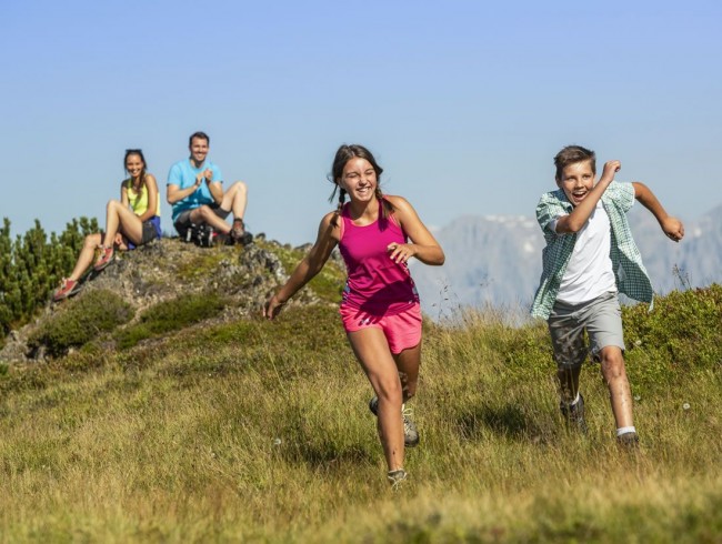 Wandern mit Kindern © Flachau Tourismus | zooom productions 