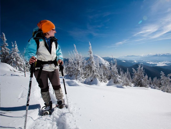 Winterwandern, Schneeschuhwandern und Skitouren gehen in Flachau  © Shutterstock
