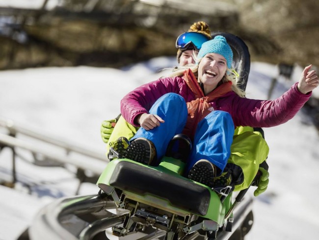 Lucky Flitzer, die Ganzjahresrodelbahn in Flachau © Flachau Tourismus